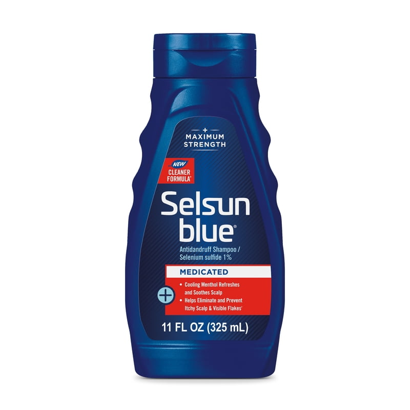 Medicated Antidandruff Shampoo with Selenium Sulfide, 11 fl. oz.