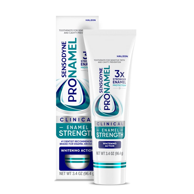 Clinical Enamel Strength Whitening Toothpaste, 3.4 Oz