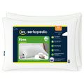 Sertapedic Firm Bed Pillow 2 Pack - Standard/Queen Supportive Hypoallergenic