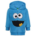 Infant Boys Cookie Monster Fleece Zip-Up Hoodie 18-24 Months