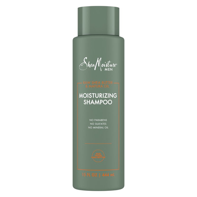 Moisturizing Shampoo for Dry Hair with Raw Shea Butter & Mafura Oil - 15 oz