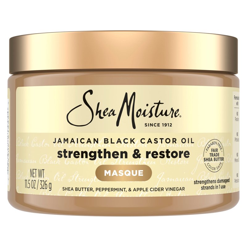 Jamaican Black Castor Oil Hair Treatment Masque for Damaged Dry Hair