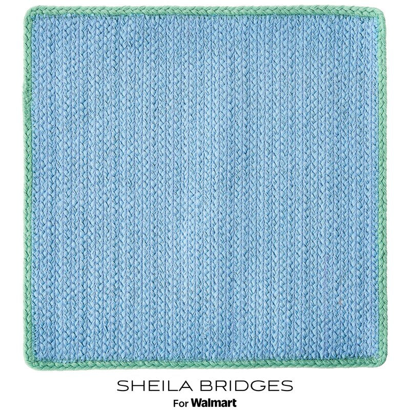 Philadelphia Collection Placemat Set - Blue, 14" x 14", 4 Count