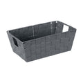 Simplify Fabric Storage Basket - Grey, Small Shelf Variation
