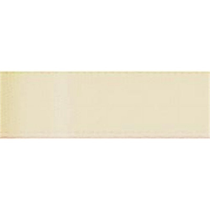 Cream Single Face Satin Ribbon 5/8" x 18' Craft Trim - Offray