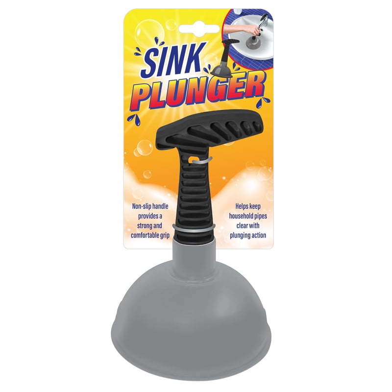 Sink Plunger for Clogs - Household Drain Unclogging Tool