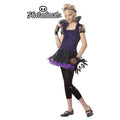 Kids Spider Costume for Girls, Timmy the Skelanimals, Size M (8-10)