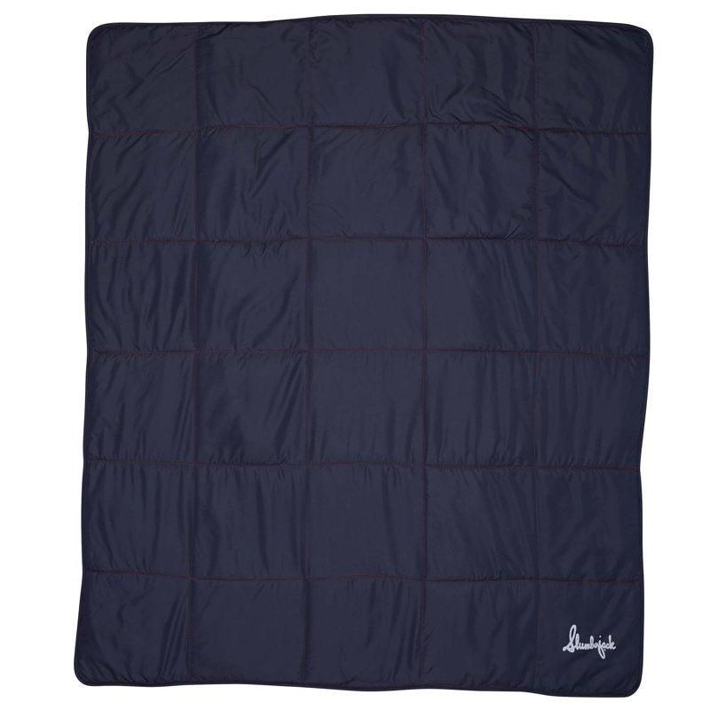 Insulated Indoor Outdoor Blanket - Sherpa Fleece, 60x70 Inches, Blue