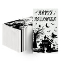 Dead Tree Castle Halloween Paper Napkins - 100PCS, Type G, Vivid Design