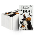 Halloween Paper Napkins 100PCS Jack O-Lantern Bats Black Cat Trick or Treat - TypeL