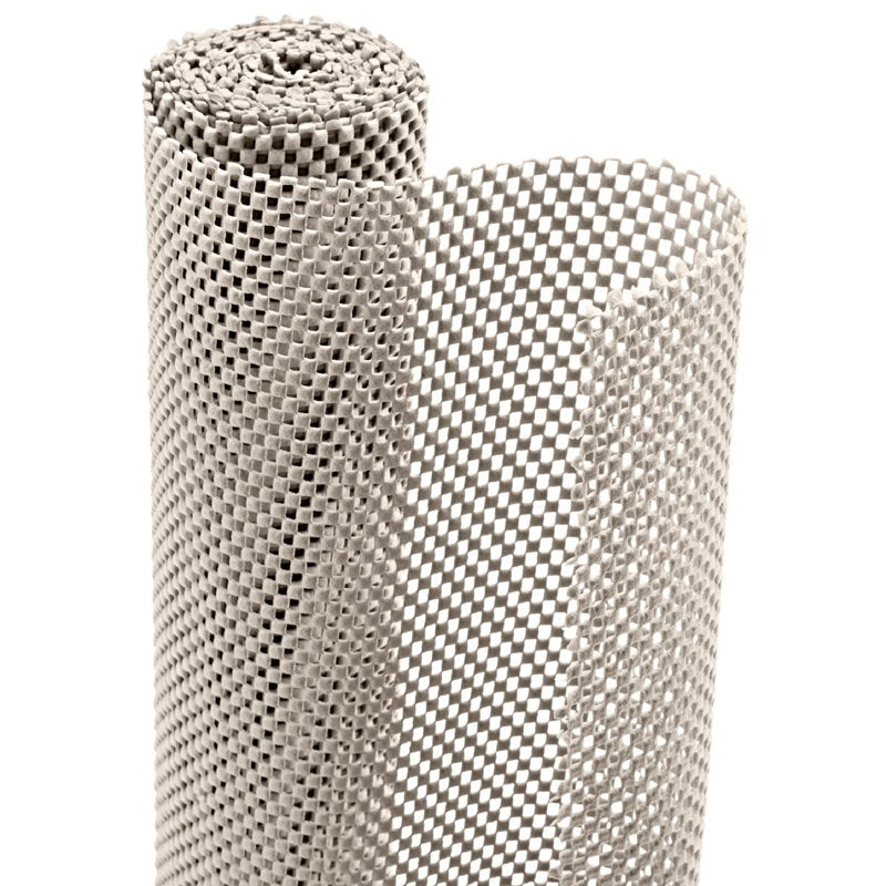 Shelf Liner - Premium Grip Non-Adhesive 18 Inch x 8 Feet - Taupe
