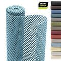 Shelf Liner Non-Adhesive Premium Grip - 18 Inch x 8 Feet - Teal Blue