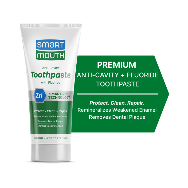 Premium Zinc Ion Toothpaste - Mild Mint, 3.4oz