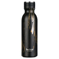 20oz Insulated Flask - Durable Double Wall Stainless Steel - Black Marble