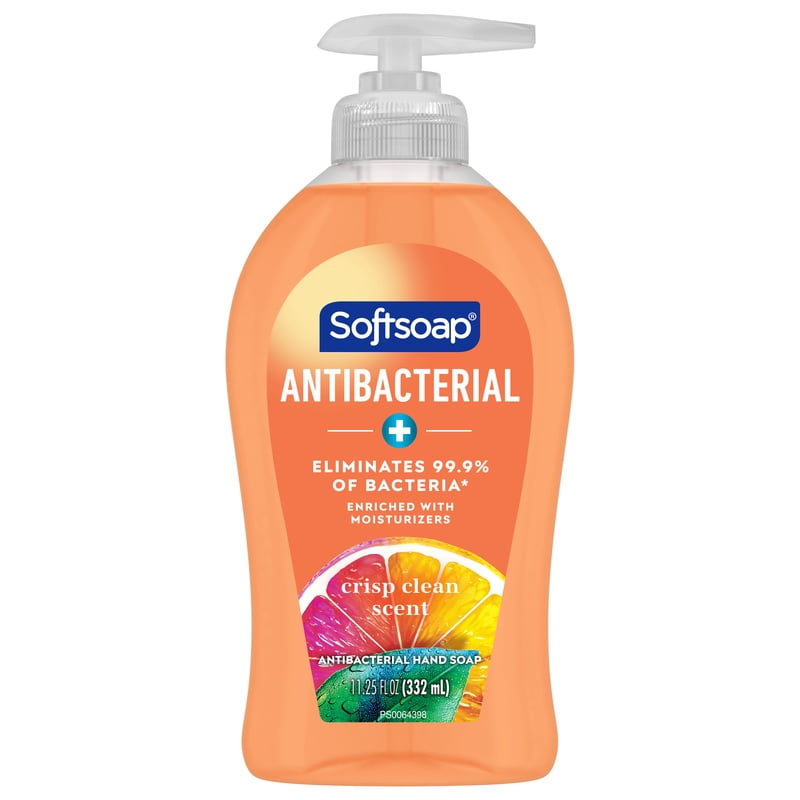 Antibacterial Liquid Hand Soap - Crisp Clean Scent - Moisturizing Formula
