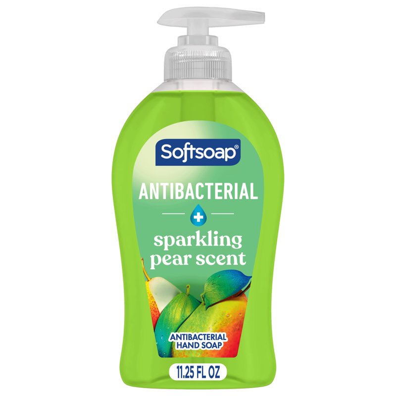 Antibacterial Liquid Hand Soap - Sparkling Pear Scent, 11.25 fl oz