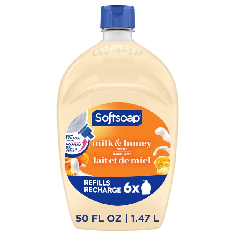 Moisturizing Liquid Hand Soap Refill - Milk & Honey Scent