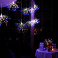 Solar Firework String Lights for Christmas & Holiday Decor - 200 LEDs Copper Wire Fairy Lights