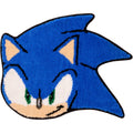 Kids Sonic the Hedgehog Bath Rug 22x17 Blue Non-Slip Plush Bathroom Mat