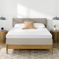 Twin XL Memory Foam Mattress Topper 4-inch Support & Comfort, Green Tea & Charcoal Infused