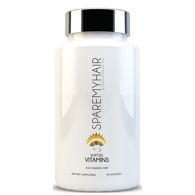 Hair Growth Vitamins with Biotin - 90 Soft Gel Capsules
