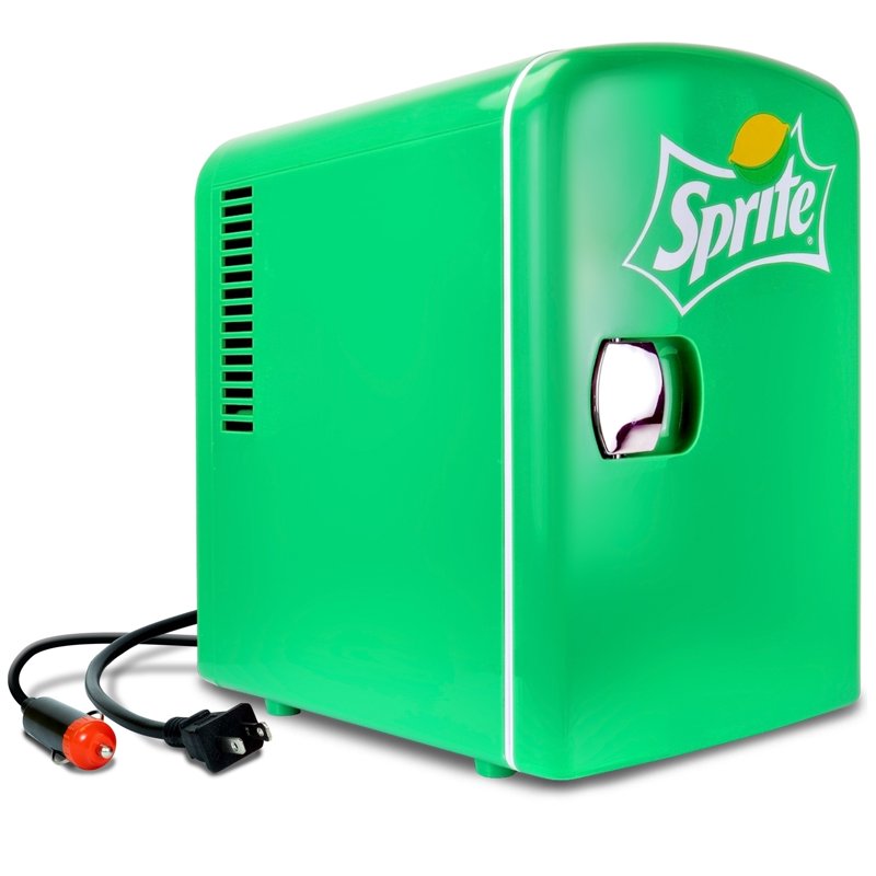 Coca-Cola Sprite Mini Fridge 4L Cooler/Warmer - Green