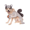 Pet Squirrel Costume for Dogs Cats - Furry Halloween Dress-up with Tail & Headpiece