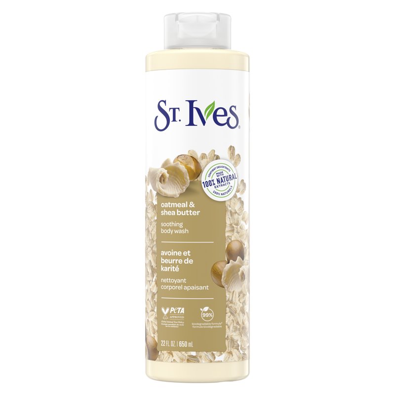 Soothing Body Wash with Oatmeal & Shea Butter - 22 fl oz