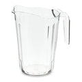 60 Oz Clear Plastic Stackable Pitcher for Serving Drinks
