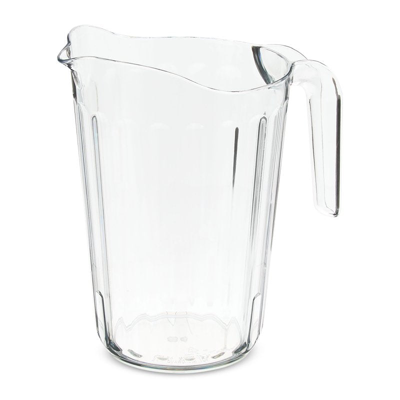 60 Oz Clear Plastic Stackable Pitcher for Serving Drinks