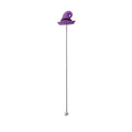 Halloween-Themed Stainless Steel Cocktail Mixing Spoon - Purple Ghost & Witch Hat Design