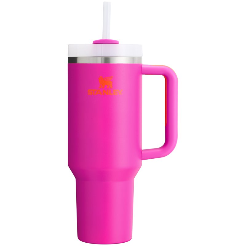 40oz Vivid Violet Stainless Steel Tumbler - Stanley Quencher Flowstate
