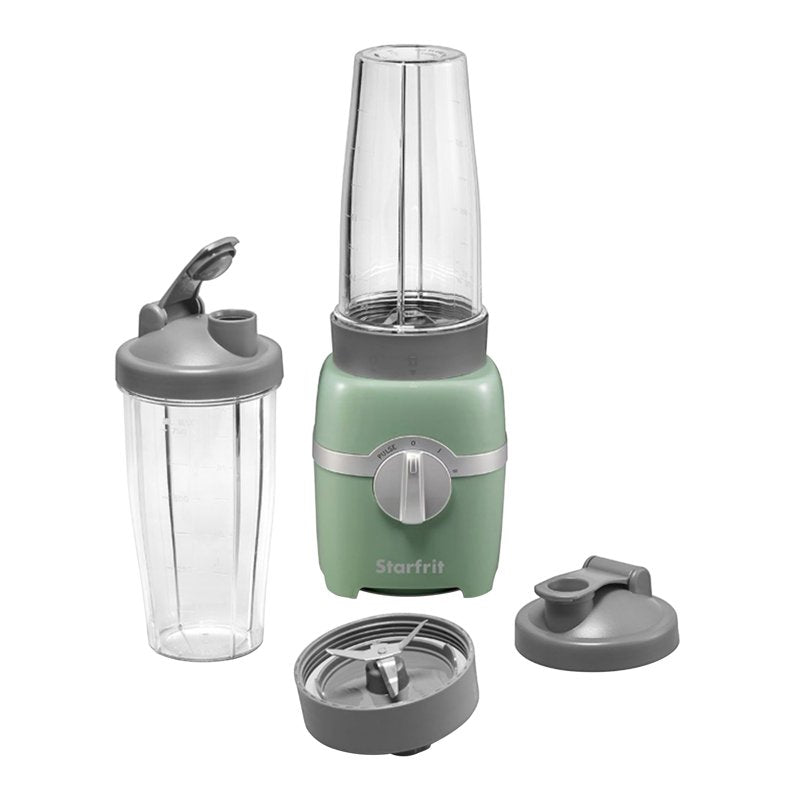 28-Oz. Electric Personal Blender - 3-Speed with 2 Cups & Lids - Green