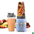 Compact Personal Blender - 300W with Two 828ml Cups - Chambray Blue
