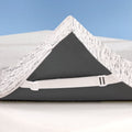 King Gel Infused Memory Foam Mattress Topper with Cooling Cover - 2 Inch