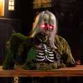 Halloween Outdoor Zombie Groundbreaker Animatronic with Sound & Glowing Eyes