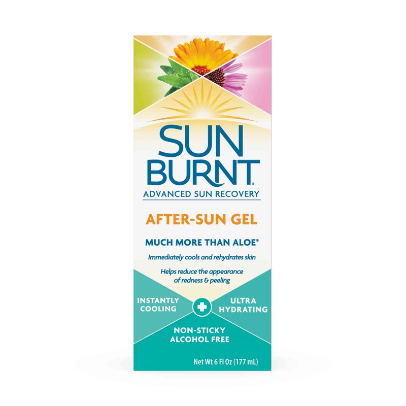 After-Sun Gel with Aloe Vera & Hydrating Ingredients - 6 oz