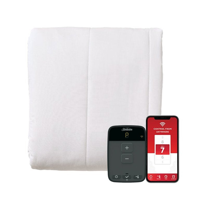 Electric Mattress Pad with Digital Controller & Wi-Fi - Full Size