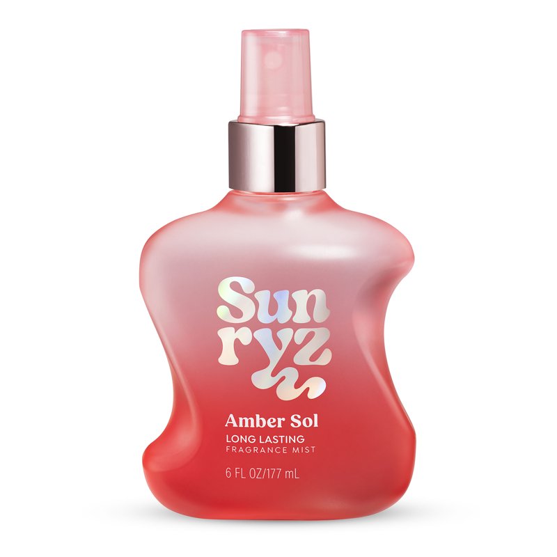 Amber Sol Long-Lasting Body Mist - Radiant Amber Plum & Vanilla Woods, 6 oz