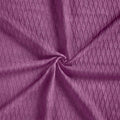 All-Season Cotton Bed Blanket - Full/Queen, Purple - Superior Diamond Weave
