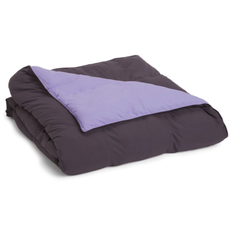Reversible Down Alternative Comforter Full/Queen - Plum Lilac