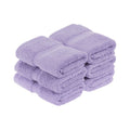 Egyptian Cotton Face Towel Set - Ultra Soft 800 GSM, Absorbent, Elegant Border