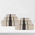Ivory Hand Towel 6-Pack - Superior Sadie Zero Twist Cotton Solid Set