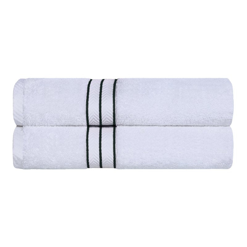 Superior Turkish Cotton Bath Towel Set - Teal, 2-Piece Ultra-Plush Towel Collection