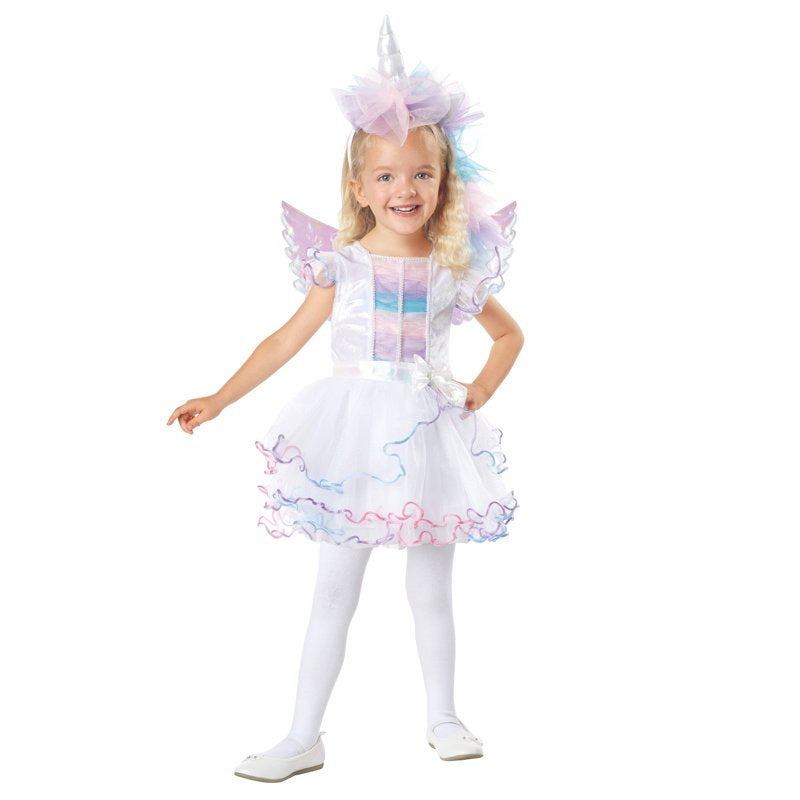 Enchanted Unicorn Toddler Costume 3T-4T Halloween Dress-Up by Way to Celebrate