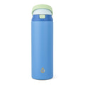 24oz Stainless Steel 2-in-1 Water Bottle with Straw & Chug Lid - Blue