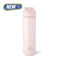 26oz Stainless Steel Ranger Water Bottle with Easy Sip Straw - Pink Shimmer