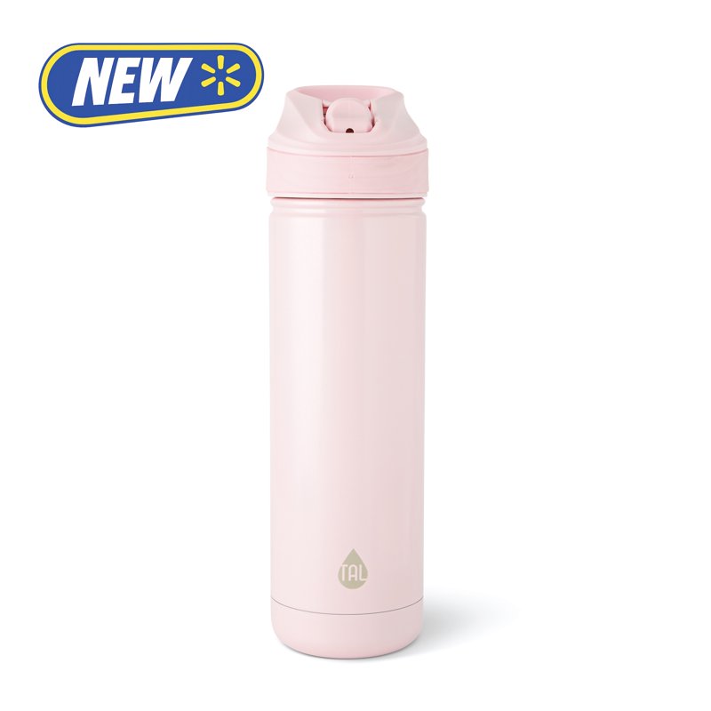 26oz Stainless Steel Ranger Water Bottle with Easy Sip Straw - Pink Shimmer