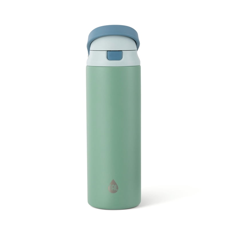 24oz Stainless Steel 2-in-1 Water Bottle with Straw & Chug Lid - Sage