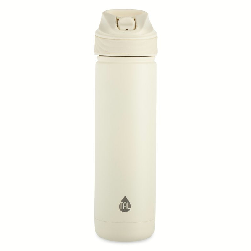 26oz Stainless Steel Ranger Water Bottle with Easy Sip Straw - Cream